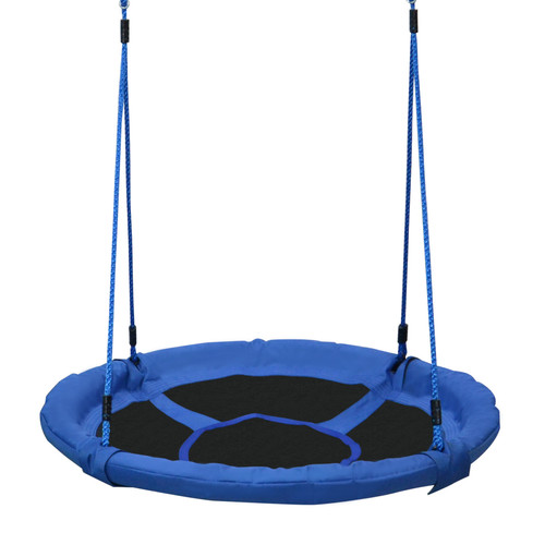 Round nest swing 100cm - 100cm, blue