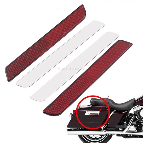 Red hard saddlebag latch - red,