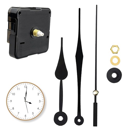 Silent quartz clock mechanism - clock,
