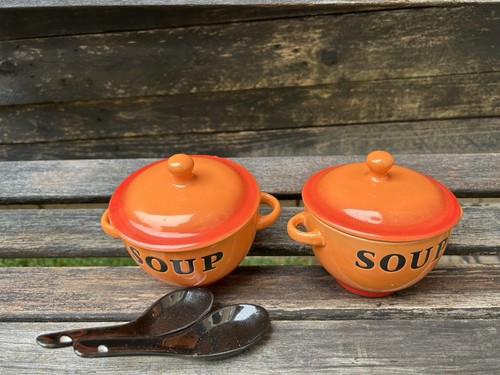 Set orange ombre ceramic - set,