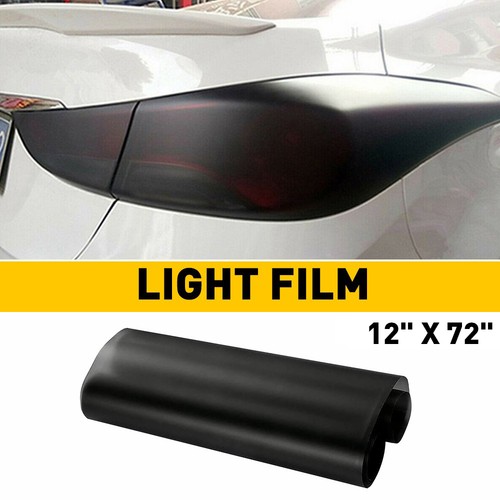 12inch matte black car - 12inch*72",