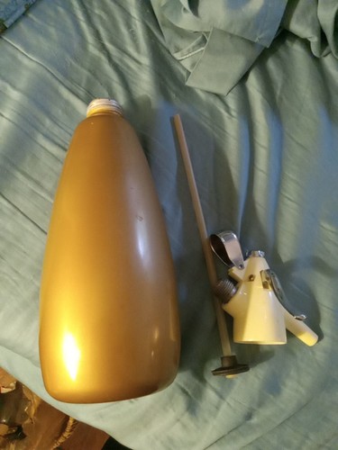 Vintage gold aluminum ltr - vintage, 1