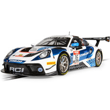 Scalextric 1:32 Scale Porsche 911 GT3 R ACI Motorsports 2023 Slot Car C4522 NEW