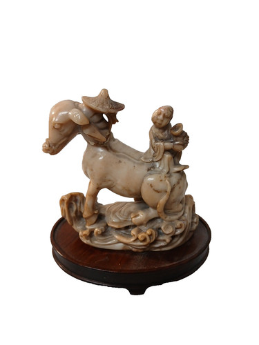 Antique chinese water buffalo - chinese,