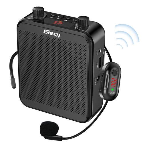 Voice amplifier with uhf - voice,