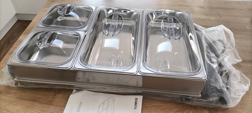 New tower tray food warmer - tower, 4-tray
