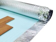 3mm Silver Underlay For Wood & Laminate Flooring | 15 M2 PK Coverage