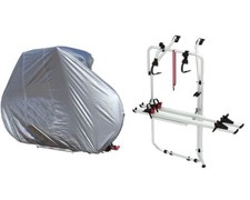 Fiamma Two Bike Rack With Bike Cover VW T5 2003 - 2010 Double Door