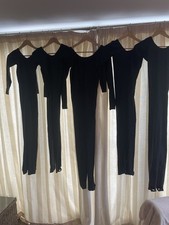 Set If 5 Dance Catsuits Black
