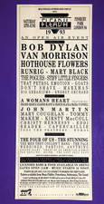 Bob Dylan Runrig Pogues Fleadh Finsbury Park 1993 Original Advert Cutting