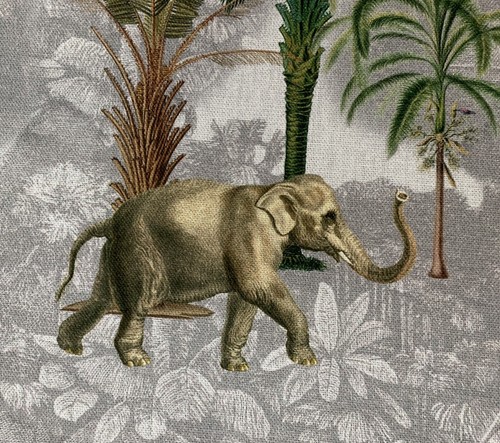 Safari printed cotton fabric - safari,