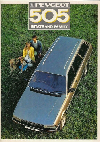 Peugeot 505 estate family - estate, &