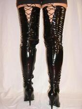 Promozione Stivali Vernice Nero Rosso 42-47 Fetish Domina Sexy Poland