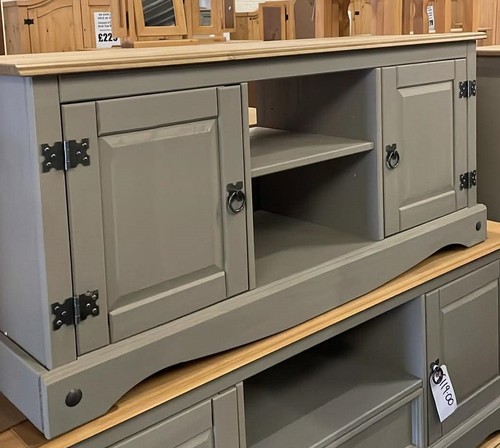 Corona grey wax door media - grey,