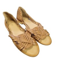 ASOS DESIGN Focal Leather Flat