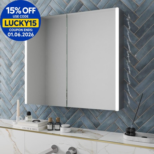 Modern bathroom mirror cabinet - modern,