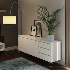 Fifomi White Sideboard Cabinet