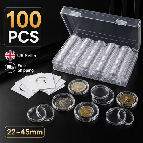 100pcs coin cases - 10-100pcs,