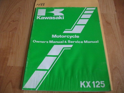 Kawasaki kx125 owner owners - kawasaki,
