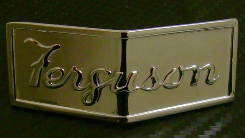 Front badge chrome - front,