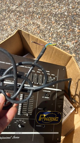 Phonic sound mixer model - phonic,