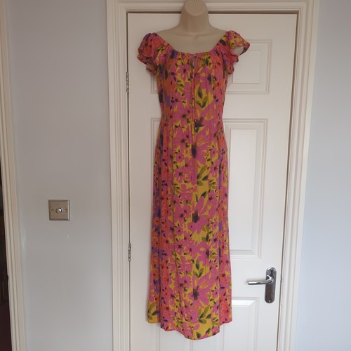 Next vibrant floral maxi dress
