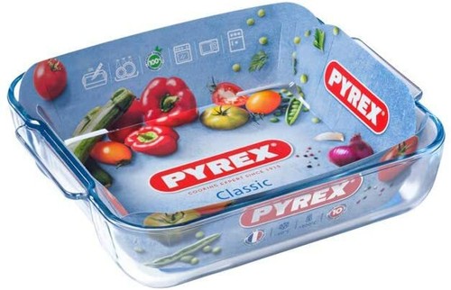 Pyrex classic glass square - pyrex,