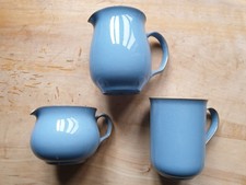 Bundle of Denby Colonial Blue - 2 Jugs & 1 mug - top condition 
