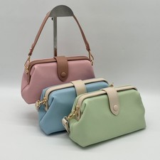 Faux Leather Crossbody Grab