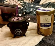 Pentacle cauldron incense - , cone