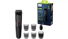 PHILIPS Series 3000 7-in-1 Beard & Hair Multi Grooming Kit W/Nose Trimmer -Black
