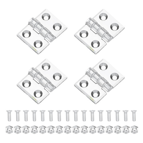 Pcs small acrylic hinges - pcs,