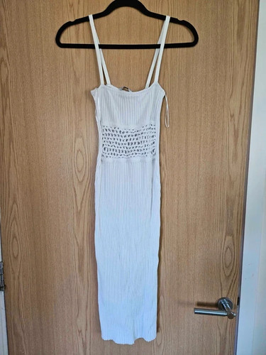 Zara white knit - summer, dress