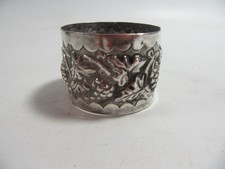 Sterling Silver Grape / Leaf