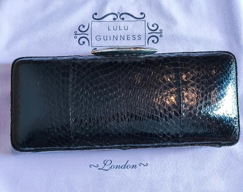 Lulu guinness black - black, leather