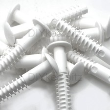 4 IKEA 110519 PLASTIC SCREW PIN MALM HEMNES BRIMNES ALEX KOMPLEMENT PAX KULLEN