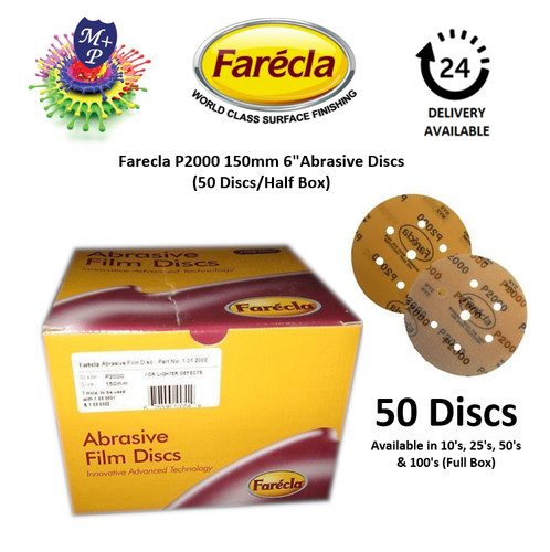Farecla p2000 abrasive discs - p2000,