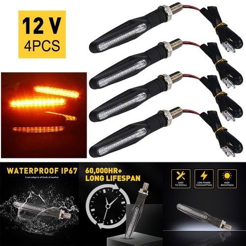 Motorcycle bike bulb amber - 4x,