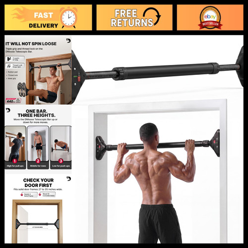 Doorway pull bar - -, no
