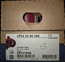 Grundfos UPS2 25-80 180 Heating Circulator Pump 98707848