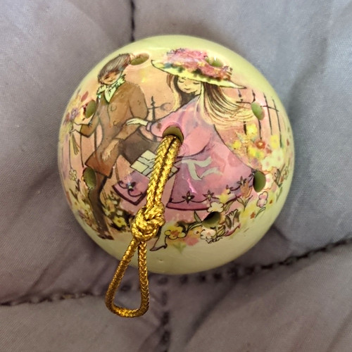 Jeta hanging ceramic pomander - ceramic,