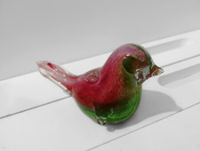 Vintage Murano Style Bird Art