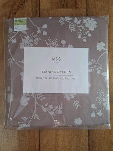 New floral sateen pencil - m&s,