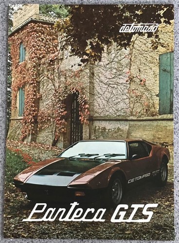 Tomaso pantera gts - de, sports