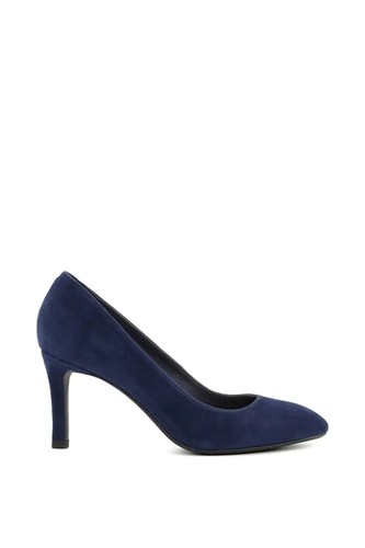 Dune london adele navy suede - dune,