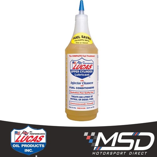 Lucas oil fuel treatment - fuel, upper