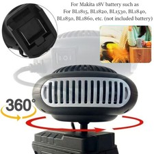 Space Heater Powered Electric Heater Fan For Makita 18V Battery BL1815 BL1820
