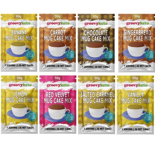 Groovy keto mug cake mix - cake, low