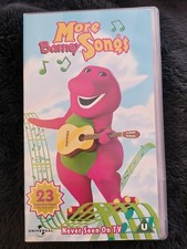 More Barney Songs VHS Never