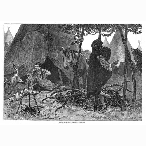 Native american indians - native, a